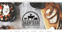 Desktop Screenshot of barnyardcheese.com