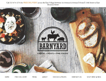 Tablet Screenshot of barnyardcheese.com